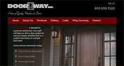 Desktop Screenshot of doorwayinc.ca