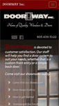 Mobile Screenshot of doorwayinc.ca